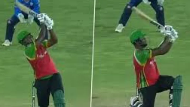 Shepherd Smashes 22 runs off one legal ball