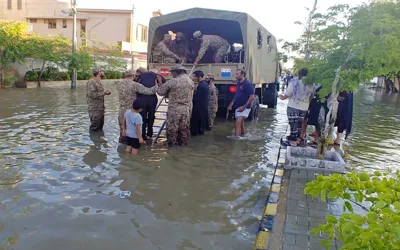 Flood Alert Issued for Sindh and Balochistan; Pak Army continues extensive flood relief operations
