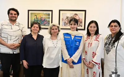 Mawra Hocane engages in humanitarian work with UNHCR
