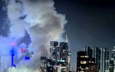 Iran launches major strike on Isreal city Tel Aviv, Fires over 100 ballistic missiles, Two Israeli jets downed