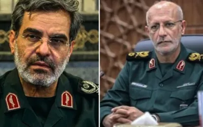 Two Iranian generals killed in Israeli airstrikes