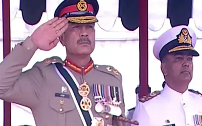 COAS attends passing out parade at Pakistan Naval Academy