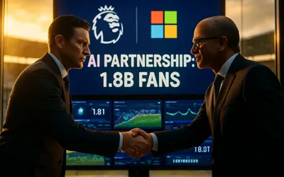 Premier League signs Five-Year AI deal with Microsoft