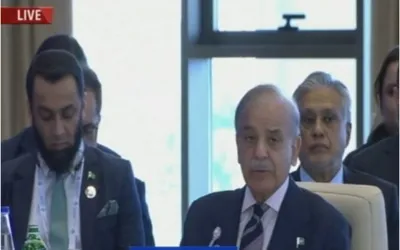 PM Shehbaz Sharif highlights climate threats, Israeli and Indian aggression at 16th ECO Summit