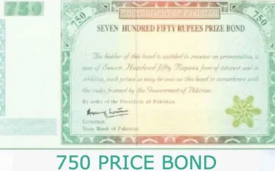 RS. 750 prize bond draw schedule update for July 2025