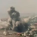 Israel strikes Syrian Defense Ministry headquarters, Horrific scenes captured live