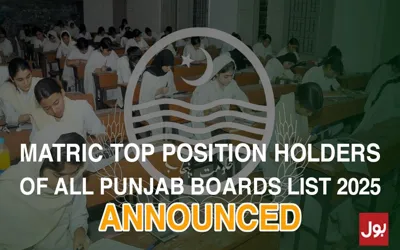 Matric Top Position Holders of All Punjab Boards List 2025 Announced