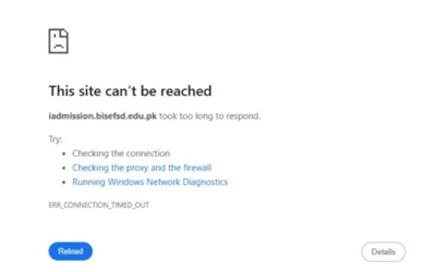 Punjab board websites crash as Students Rush to check Matric Results 2025