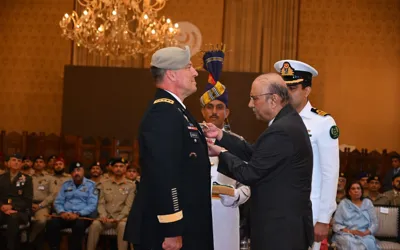 Pakistan Honors US CENTCOM Chief General Kurilla with Nishan-e-Imtiaz