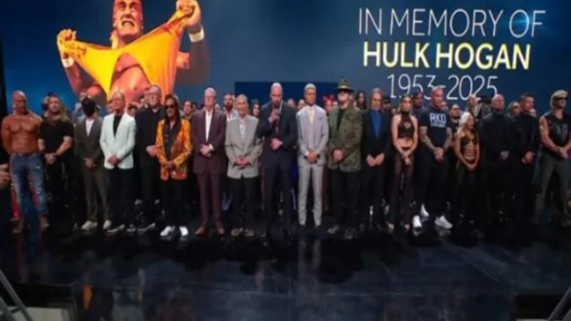Tribute Ceremony Held for Hulk Hogan; Video Showcases His Journey from Childhood to Old Age