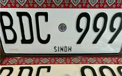 Sindh excise faces Hurdles over Ajrak-themed number plates
