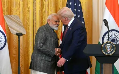 President Donald Trump threatens to impose a 25% tariff on India