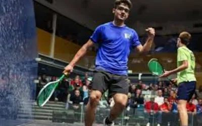Pakistani Squash tar Hamza Khan's big win
