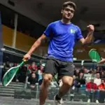 Pakistani Squash tar Hamza Khan's big win