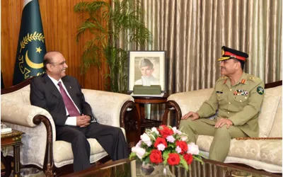 COAS Asim Munir meets with President Zardari
