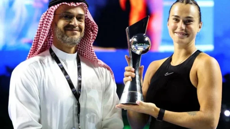 Saudi Arabia to host WTA Finals for the next 3 years for a whopping prize money