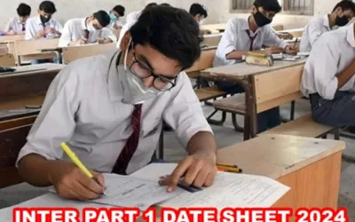 BISE Lahore Inter Part 1 Date Sheet 2024 announced