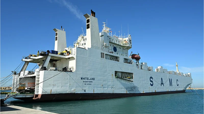 UAE relief: Ship arrives with 4,630 tonnes of supplies at Al Arish port