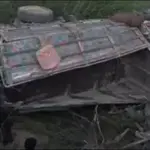 17 dead, 38 hurt as truck en route to Shah Noorani shrine falls into ditch