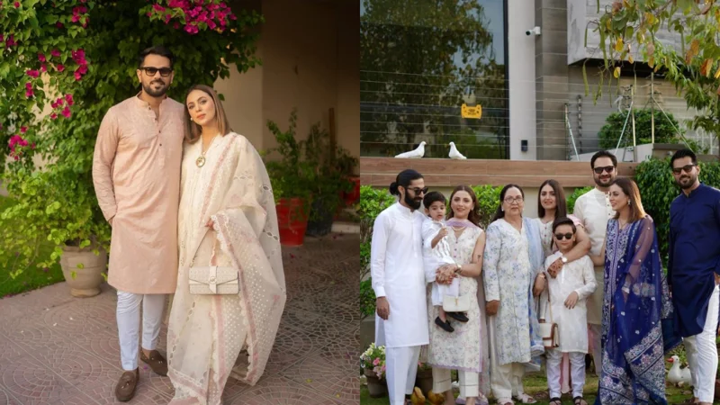 Eid Ul Fitr 2024: Maryam Noor's stunning photos with husband