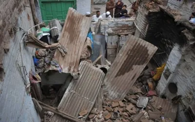 Father, son killed after roof collapse due to rain in Malakand