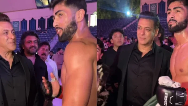 Salman Khan congratulates Shahzaib Rindh after Pakistan beat India
