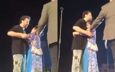 Atif Aslam fan girl faces public outrage after an inappropriate hug