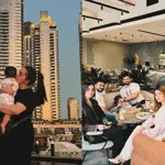 Aiman Khan shares a glimpse of her Dubai vacation with family