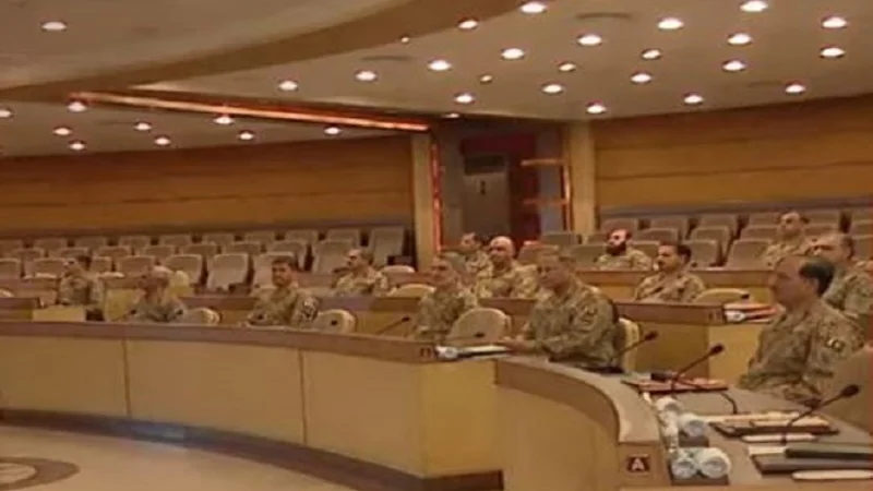 Army top brass expresses satisfaction about smooth transition of power in Centre, provinces