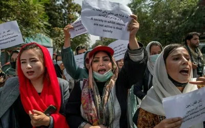 Afghan women rare protests on International Women’s Day