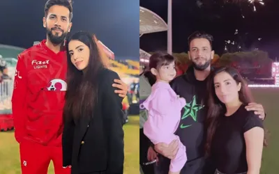 Imad Wasim latest adorable clicks with his family