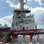 US Military ship heading towards Gaza for port construction initiative