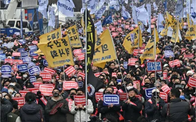 South Korea initiates process to suspend licenses of 4,900 striking doctors