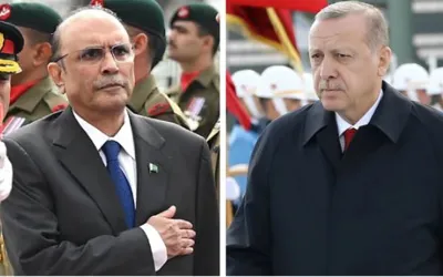 Turkish President congratulates President Asif Ali Zardari