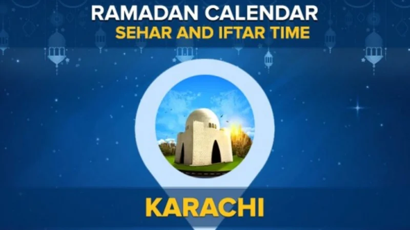 Ramadan Calendar 2024 Karachi