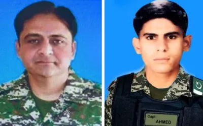 Lt Colonel, Captain among five soldiers martyred in terror attack