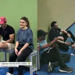 Pakistani famous Celebrities spotted at game night