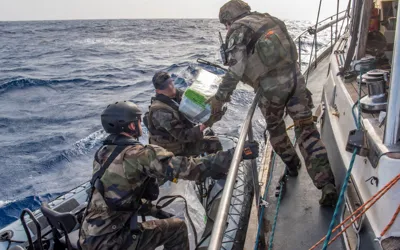 French Navy seizes 10.7 tons of cocaine off African coast