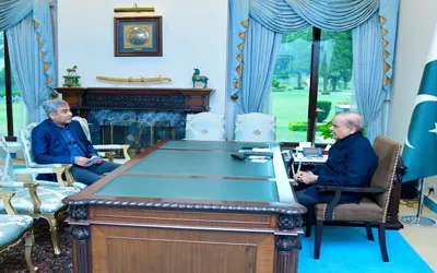 Shehbaz, Mohsin discuss matters related to security, PCB
