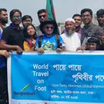 Bangladeshi hiker sets out on world tour while fasting