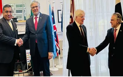 FM Dar, UK ministers discuss bilateral ties