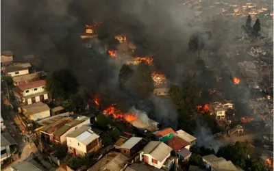 Chile Forest fire killed 112 people in Valparaíso region