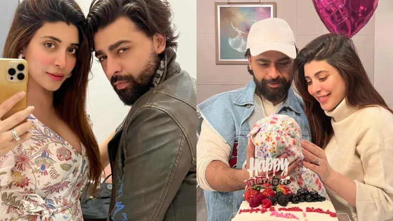 Urwa Hocane and Farhan Saeed celebrate their daughter Aara’s first month