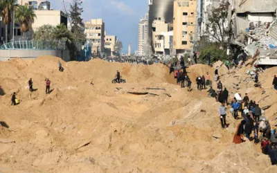 Egypt breaks the peace treaty with Israel if Israel pushes into Gaza border town
