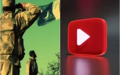 Pakistani national song aired on Indian YouTube channels