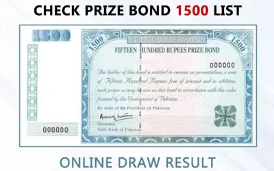 Rs1500 prize bond winner list announced today – May 15, 2025