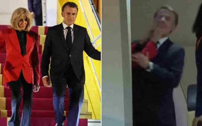 Viral video of French President Sparks humorous Reaction