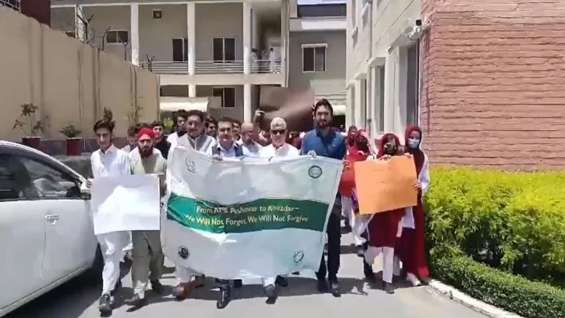 Saidu Medical College Hosts Seminar and Unity Walk in Collaboration with Centre of Excellence KP