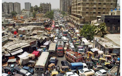 Karachi faces heavy traffic jam again