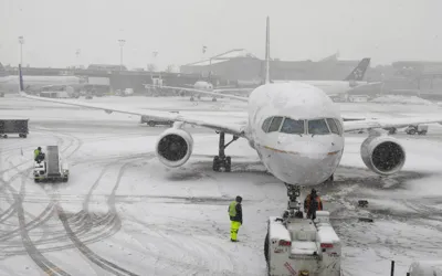 Air travel and transport disrupts across Europe due to heavy snowfall